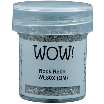 Embossing Powder, Rock Rebel Colour Blend Mixture by WOW!
