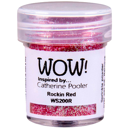 Embossing Powder, Rockin' Red by WOW!