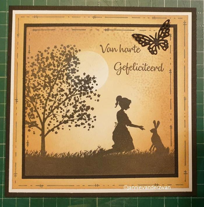 Silhouette Grass with Flowers Stamp by Nellie's Choice