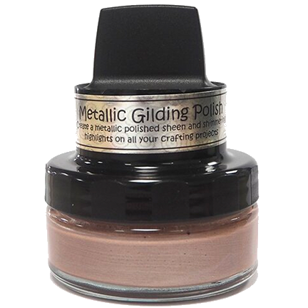 Cosmic Shimmer Metallic Gilding Polish, Silver Hessian by Creative Expressions