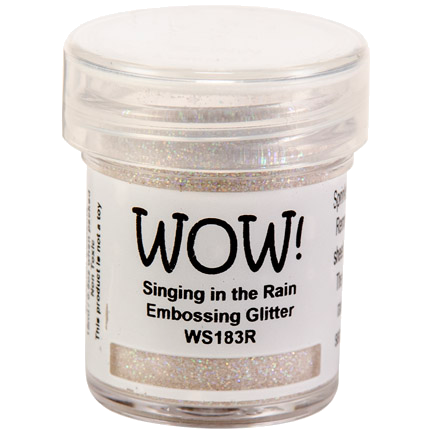 Embossing Powder, Singing in the Rain by WOW!