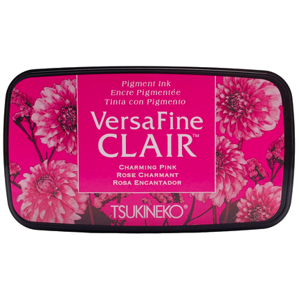 VersaFine Clair Ink Pad, Charming Pink by Tsukineko