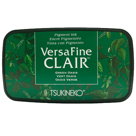 VersaFine Clair Ink Pad, Green Oasis by Tsukineko