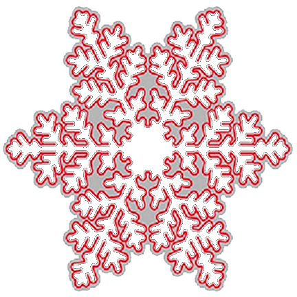 Snowflake Buddy Die by Sweet Poppy Stencils