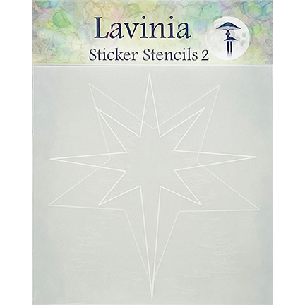 Sticker Stencils 2, Night Star Collection by Lavinia Stamps