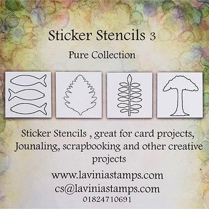 Sticker Stencils 3, Pure Collection by Lavinia Stamps