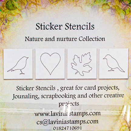 Sticker Stencils 1, Nature and Nurture Collection by Lavinia Stamps