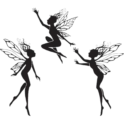 Three Dancing Fairies by Lavinia Stamps