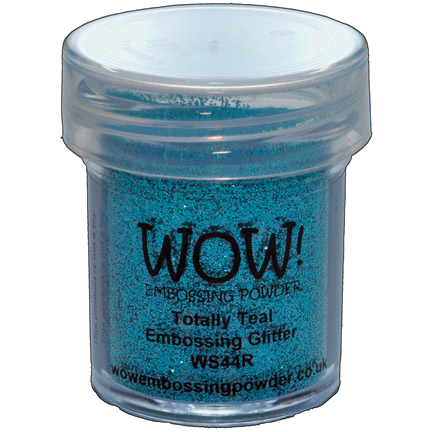 Totally Teal Embossing Powder by WOW! – Del Bello's Designs