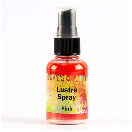 Lustre Pink Spray by That's Crafty!
