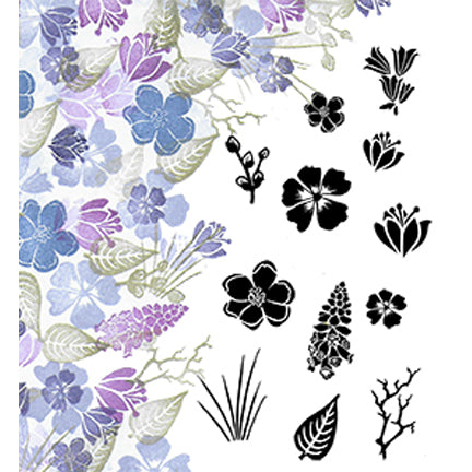 Majestix Forest Flora Stamp Set by Card-io