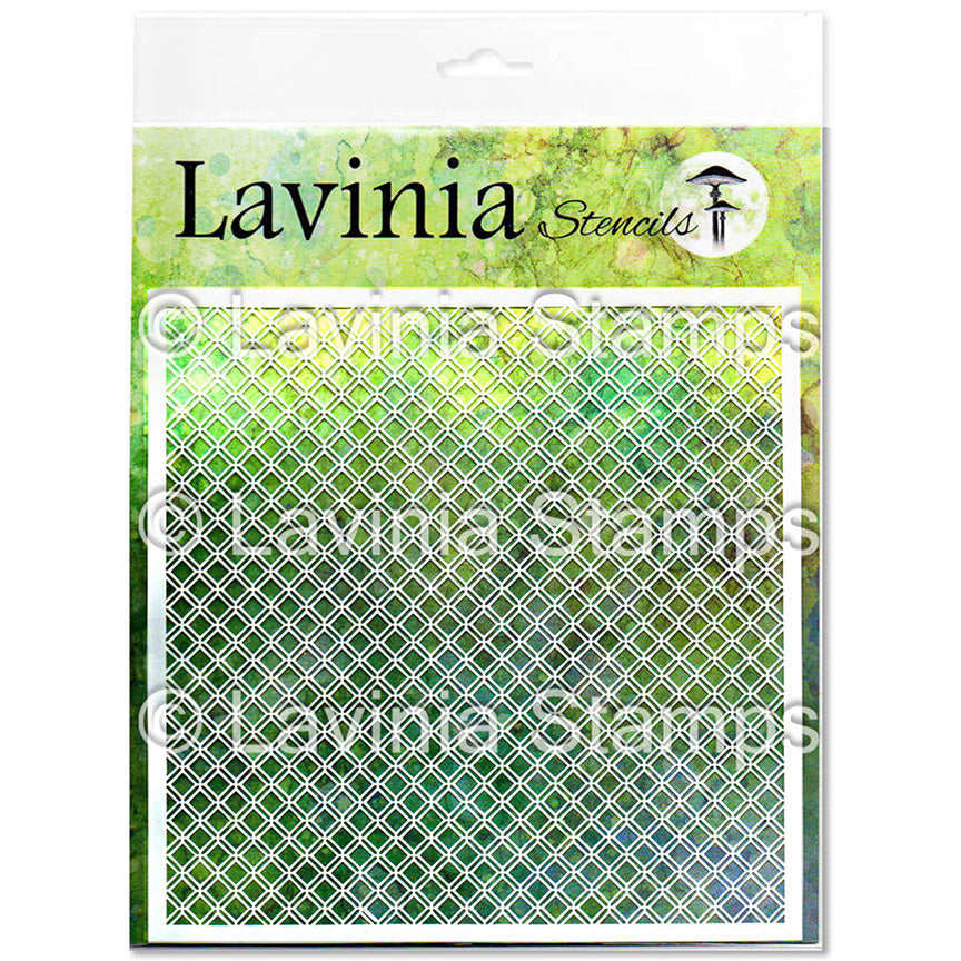 Waffle Stencil by Lavinia Stamps