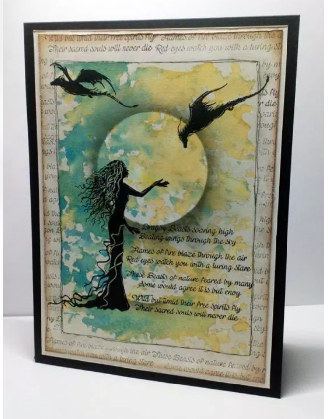 Zemira by Lavinia Stamps LAV554 Artist Tracey Dutton available at Del Bello's Designs