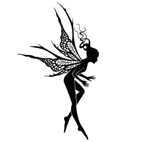 Silhouette fairy on... - Mandala Tattoo & Piercing Leicester | Facebook