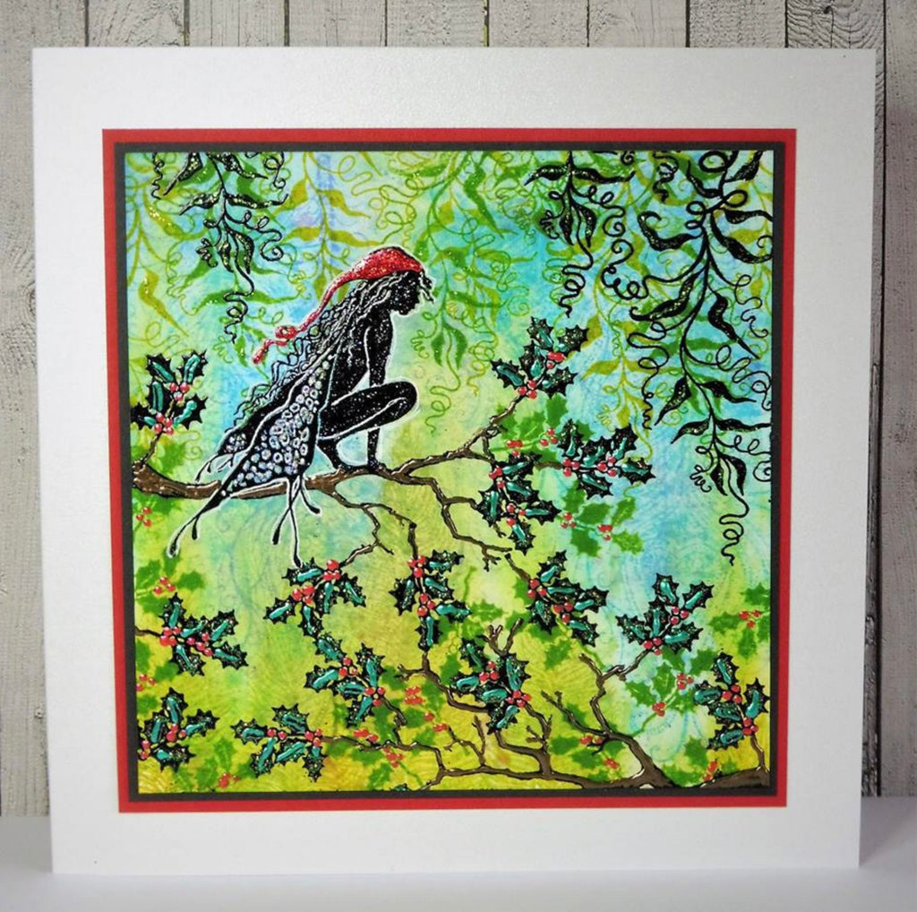 Tree Branch by Lavinia Stamps LAV506 Artist Tracey Dutton available at Del Bello's Designs