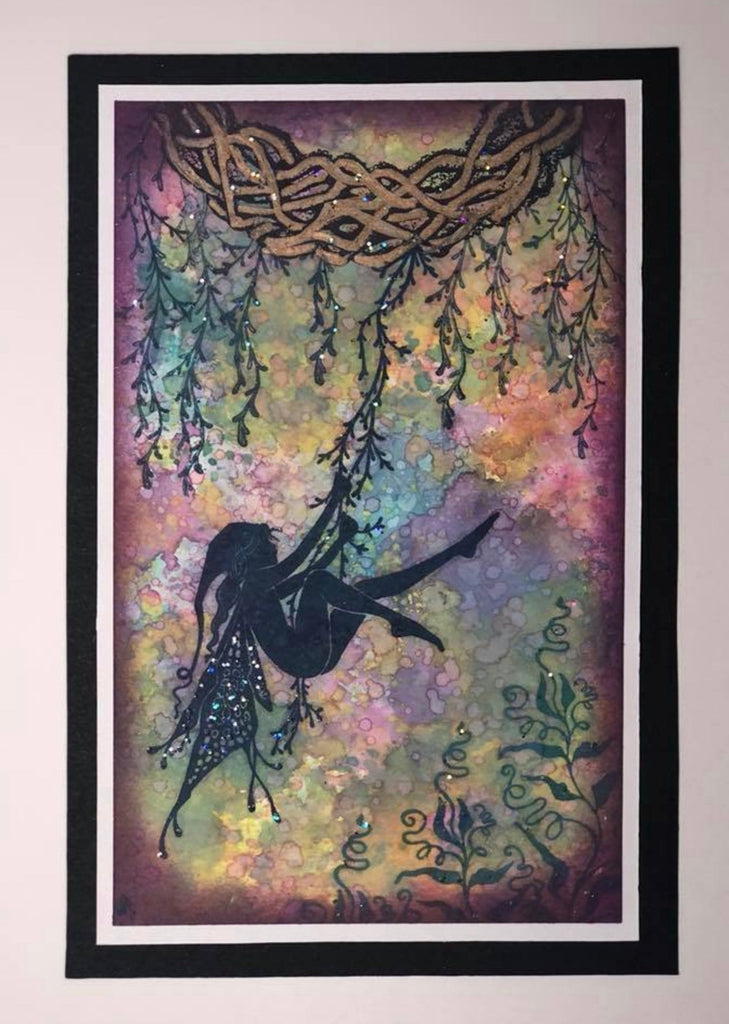 Willow Arch by Lavinia Stamps Artist Tracey Dutton available at Del Bello's Designs