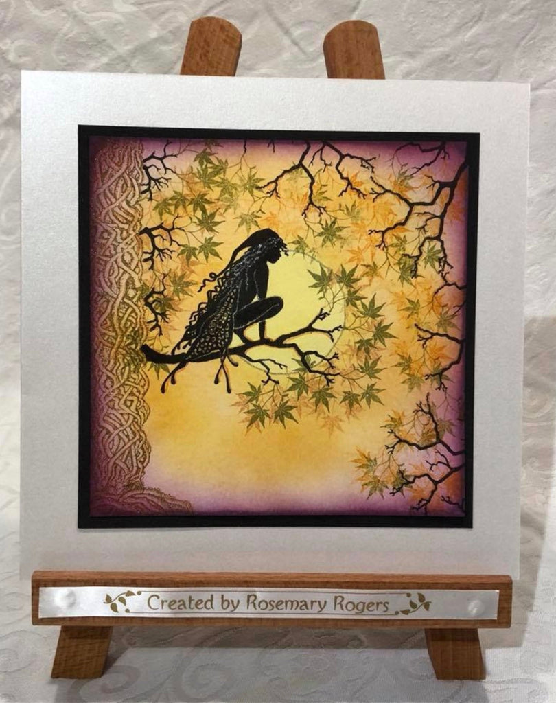 Mini Leaf 5 by Lavinia Stamps LAV512 Artist Tracey Dutton available at Del Bello's Designs