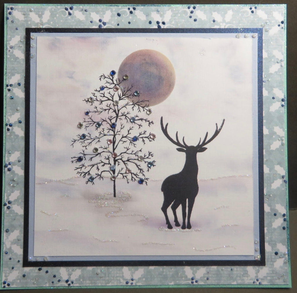 Stag by Lavinia Stamps LAV218 Artist Tracey Dutton available at Del Bello's Designs