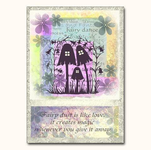 Fairy Dust Is Like Love by Lavinia Stamps LAV024 Artist Tracey Dutton