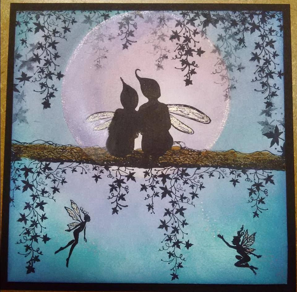 Star Gazing by Lavinia Stamps LAV266 Artist Tracey Dutton available at Del Bello's Designs